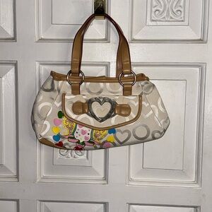 Purse With Cute Front Designs & Hearts